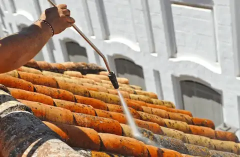 Nettoyage de toitures - Saint-Pardoux les Cards